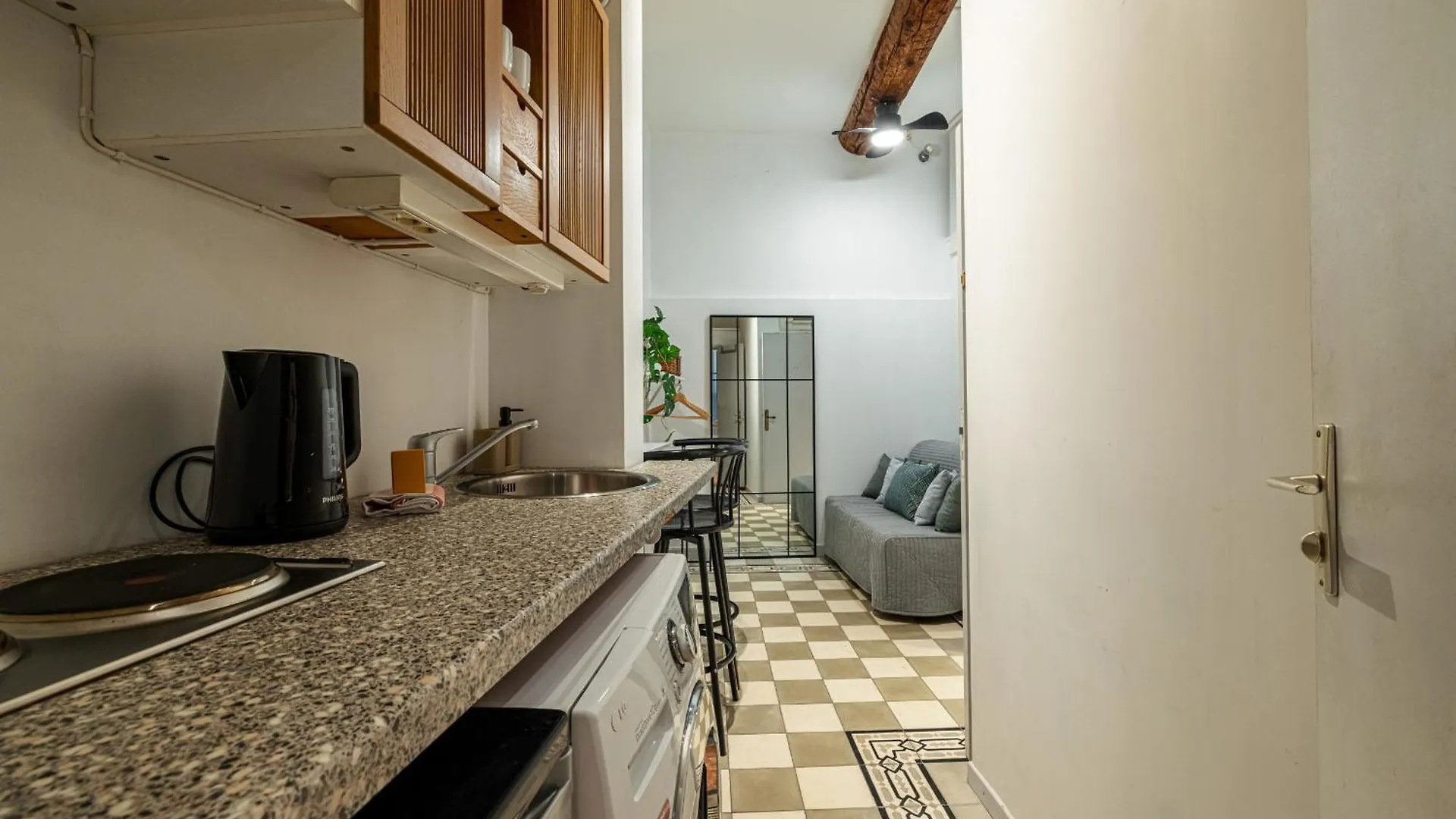 Apartmán 2 Bdr With Independent Studio - Old Town Nice Francie